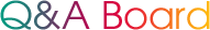 Q&A board