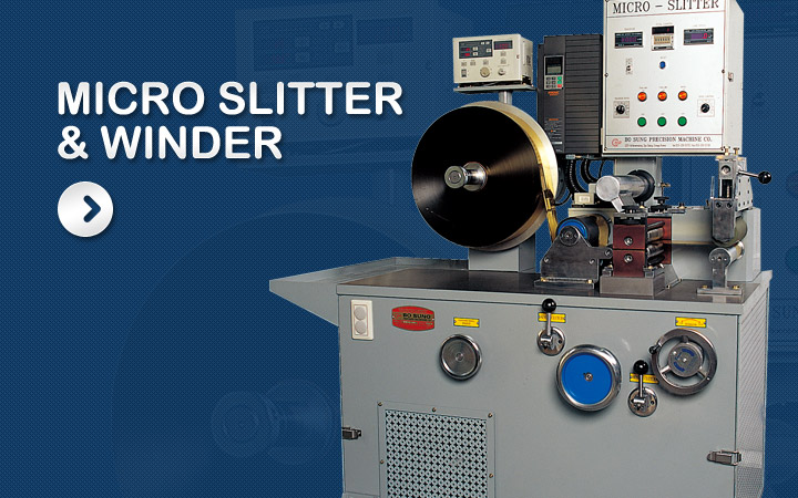 micro slitter & winder