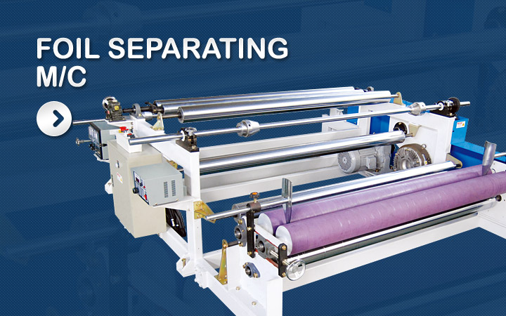 foil separating machine